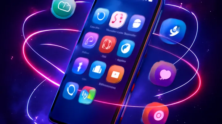 7999 BDT COM Sleek smartphone floating in space